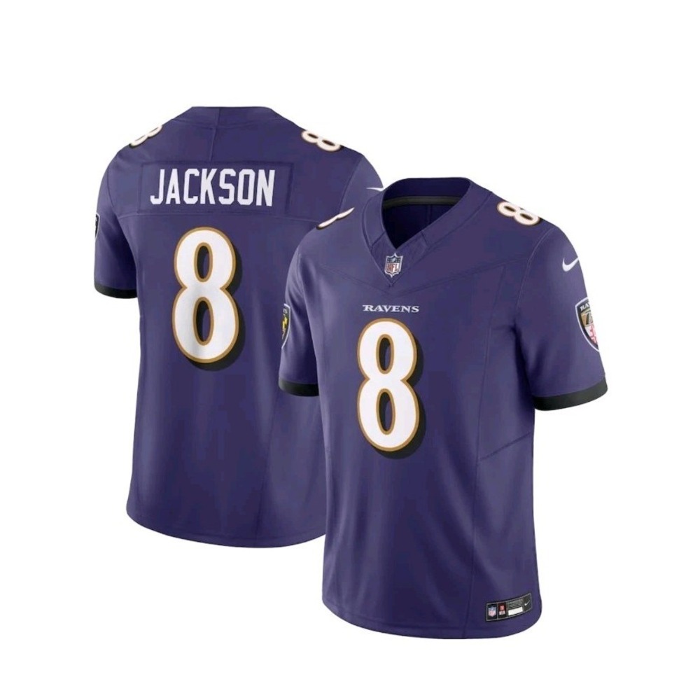 Lamar Jackson Baltimore Ravens Nike Vapor F.U.S.E. Limited Jersey - Purple XL